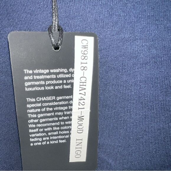 Chaser crop fit Tiger Football Camp Sweatshirt Mood Indigo Size Smsll - Picture 7 of 7